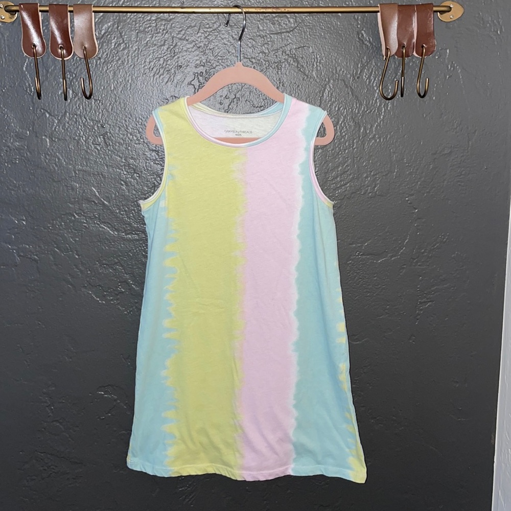 Girls tie dye dress